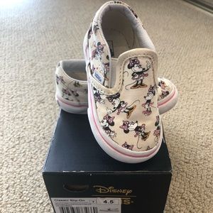 Limited Edition Disney slip on Minnie Mouse Vans